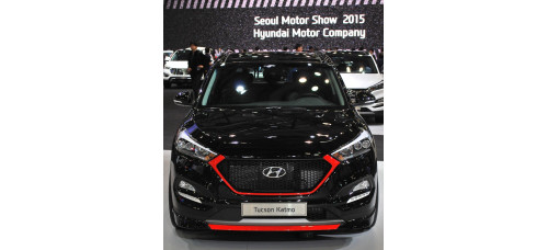 m&s body kit aero parts hyndai tucson tl 2015-17